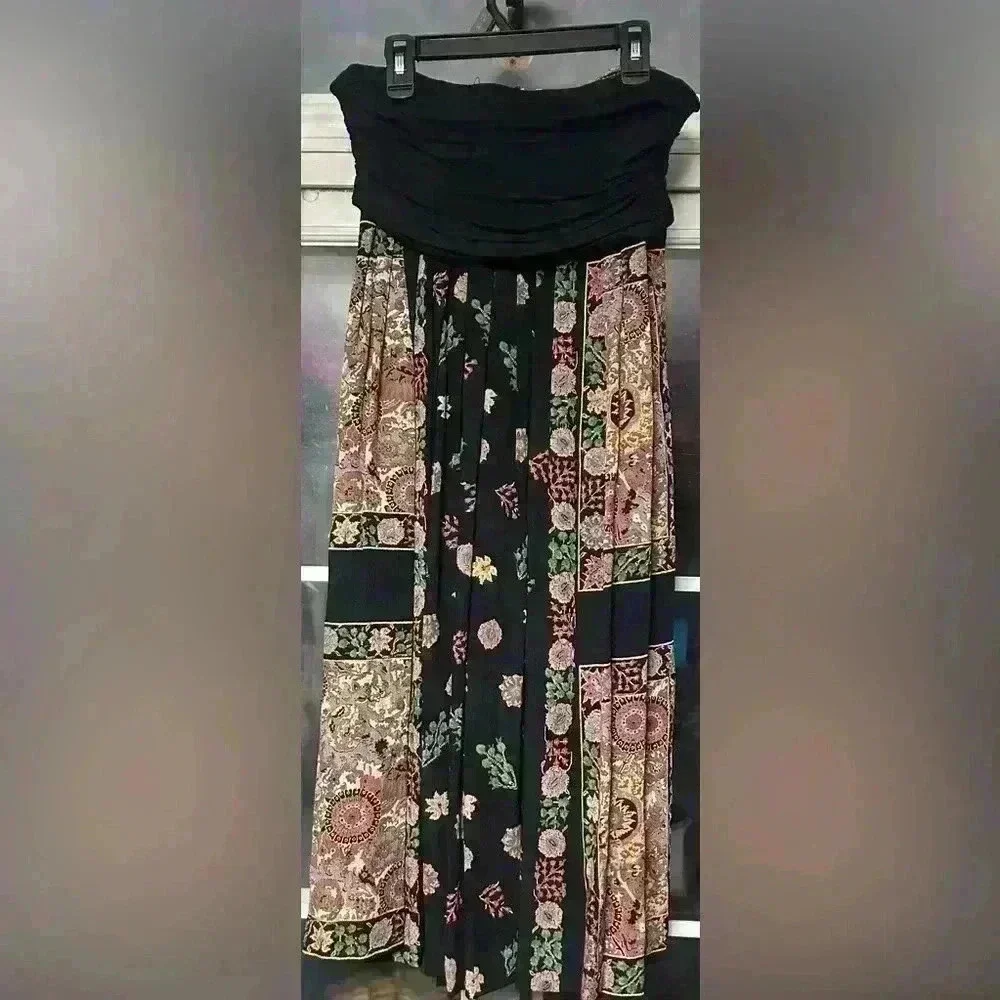 Vintage 80s Platinum Dorthy Schoelen Skirt style#:7115, Cut#9-64, R/N# 48266